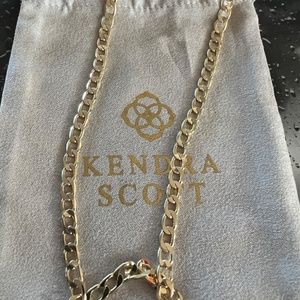 NWT Kendra Scott Chain Necklace in Gold